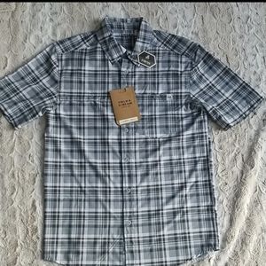 Field & Stream Deep Runner Fishing Button Up Plaid Shirt